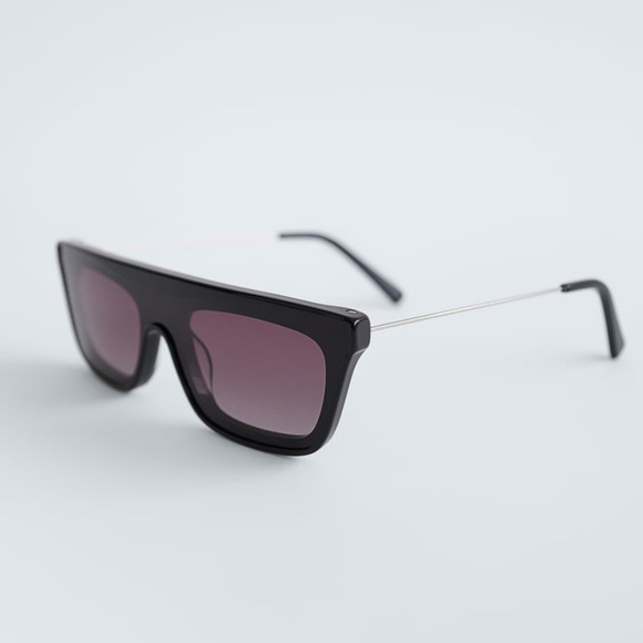 Acetate Shield Sunglasses - Picture 1 of 4